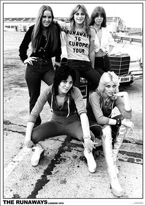 The Runaways - London 1976 Poster Image