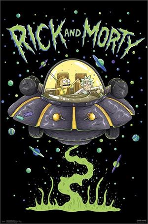 Rick and Morty - Ship - 22.375" x 34" Image