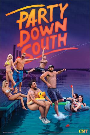 PARTY DOWN SOUTH GROUP POSTER - 24" X 36"