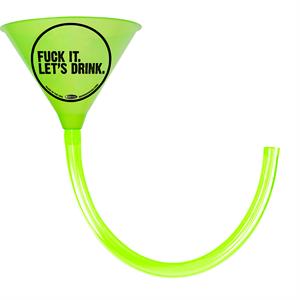 Fuck It Let's Drink Ultimate Funnel & Tube Beer Bong Image