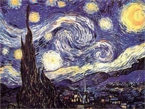 VINCENT VAN GOGH STARRY NIGHT GIANT POSTER
