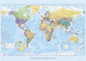 WORLD MAP GIANT POSTER