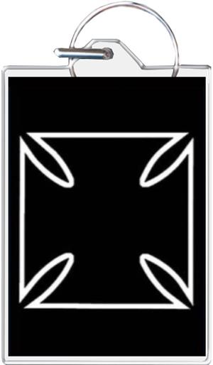 Iron Cross Keychain Clear Background Image