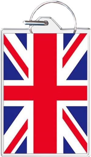 Union Jack Keychain Clear Background Image