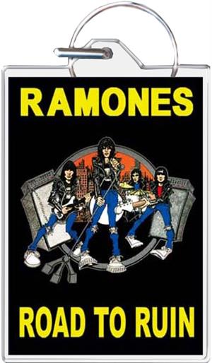 Ramones Road To Ruin Keychain Clear Background Image