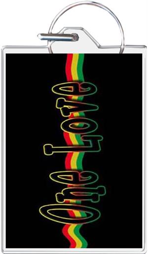 One Love Keychain Clear Background Image