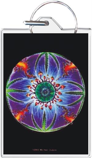 Magic Mushrooms - Mike Dubois Keychain Clear Background Image