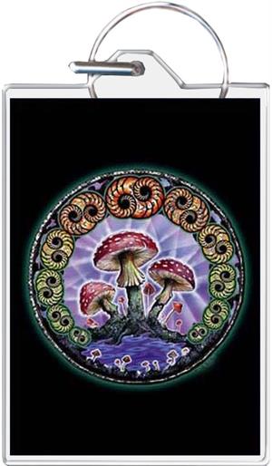 Mushroom 2000 - Mike Dubois Keychain Clear Background Image