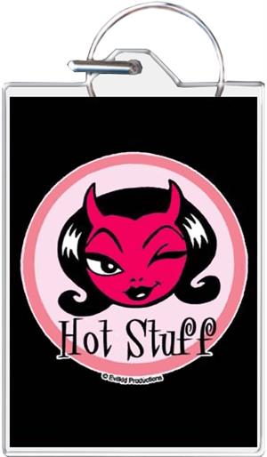 Hot Stuff Keychain Clear Background Image