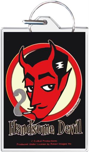 Handsome Devil Keychain Clear Background Image