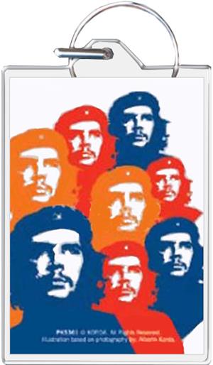 Che Guevara Hasta Keychain Image