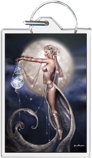 Star Weaver By: Renee Biertempfel - Keyring Clear Background Image