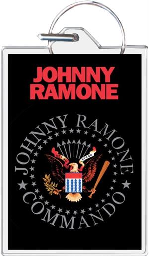 Johnny Ramone Commando - Keyring Image