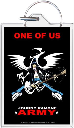 Johnny Ramone Animated Army - Keyring Image