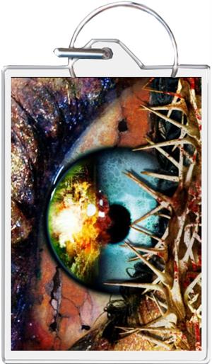 Faith - By: Avelina Demoray - Keyring Clear Background Image