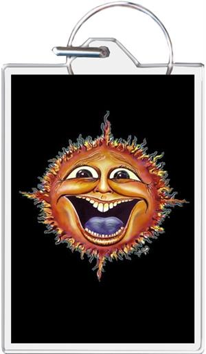 Sun - Mike Dubois Keychain Clear Background Image