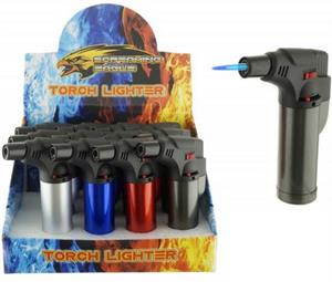 Screaming Eagle Side Jet Torch Lighter - Metallic Color - 12 per display -
