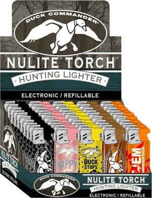 DUCK COMMANDER REFILLABLE TORCH LIGHTERS - SERIES B - 50 CT.