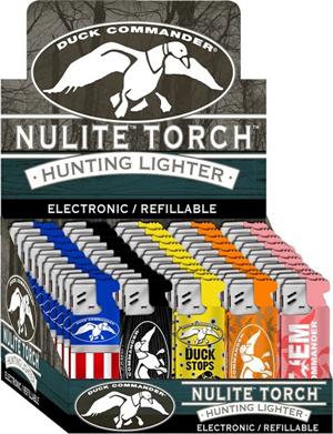 DUCK COMMANDER REFILLABLE TORCH LIGHTERS - SERIES C - 50 CT.