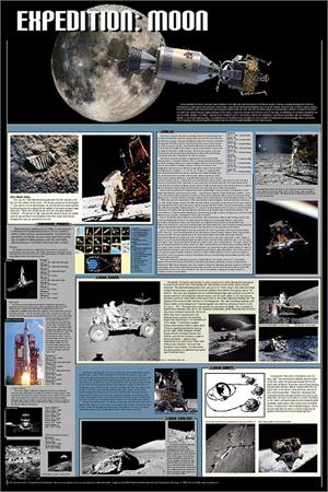 Expedition: Moon Educational Poster Image