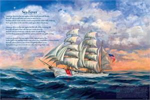 Sea Fevre (Poem) Educational Poster Image
