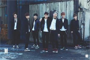 BTS - Skool Luv Affair Poster - 17" x 11" Image