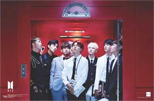 BTS - The Most Beautiful Moment in Life - Dope Mini Poster - 17" x 11" Image