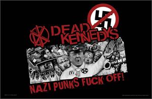 Dead Kennedys Nazi Punk Fuck Off Poster - 17"x11" image