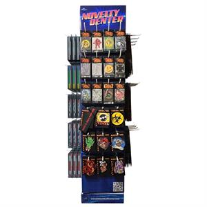 Novelty Center 4 Panel Rotating Floor Display Image