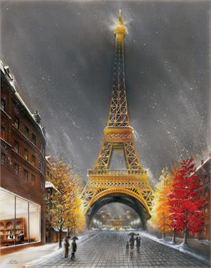 La Tour Eiffel by Magrini Mini Poster Image