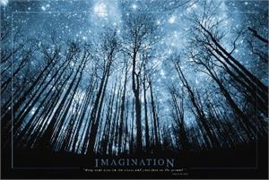 Imagination  Poster - 24" x 36"