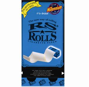 RS ROLLS TOBACCO PAPERS - BLUE MILLENNIUM - 1 1/2" - 18 PACK
