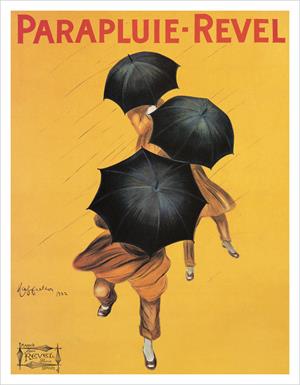 Parapluie Revel, 1922 by Cappiello Mini Poster Image