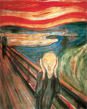 The Scream by: Edvard Munch Mini Poster - 11" X 14" The Scream by: Edvard Munch Mini Poster - 11" X 14" IMAGE