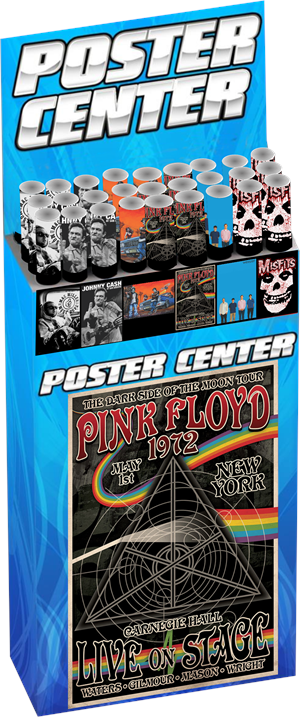  Popular Music Themed Posters Pre-Pack Display - 36pc Image