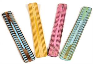 Assorted Papri Wood - Incense Ashcatchers - Set of 12 Assorted Papri Wood - Incense Ashcatchers - Set of 12 Image