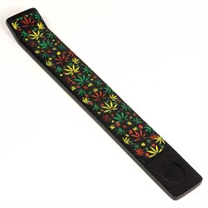 Burning Rage Leaf 2 Ashcatcher Incense Burner Image