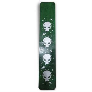 Soapstone Incense Ashcatcher - Green Alien Soapstone Incense Ashcatcher - Green Alien image