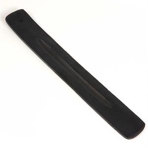 Incense Ash Catcher - 10" - Black Wood Image
