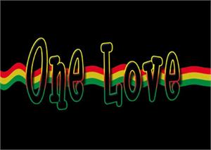 Postcard - One Love Image