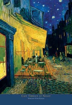 VAN GOGH CAFE TERRACE POSTER - 24" x 36"