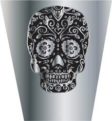Sugar Skull Electroplated Shot Glass image