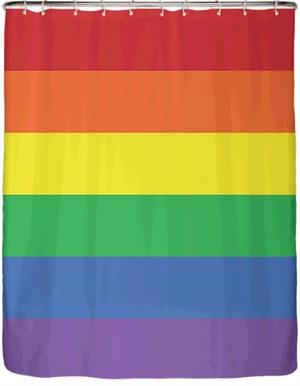Shower Swag Pride Shower Curtain Image