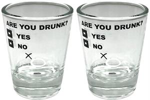 Are You Drunk? - Shot Glass - 2 pack Image