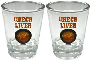 Check Liver - Shot Glass - 2 Pack Image