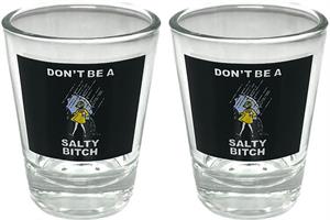 Salty Bitch - Shot Glass - 2 Pack Image