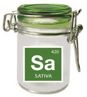 Sa "Sativa" Storage Jar - 3 pack