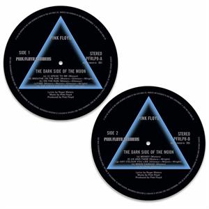 Pink Floyd - Dark Side of the Moon Slipmat (2pc set) Image
