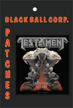 PATCH - TESTAMENT "BROTHERHOOD OF THE SNAKE"