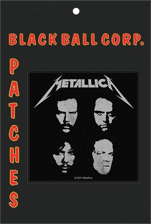 Metallica - Black Album Printed Woven Patch Image
